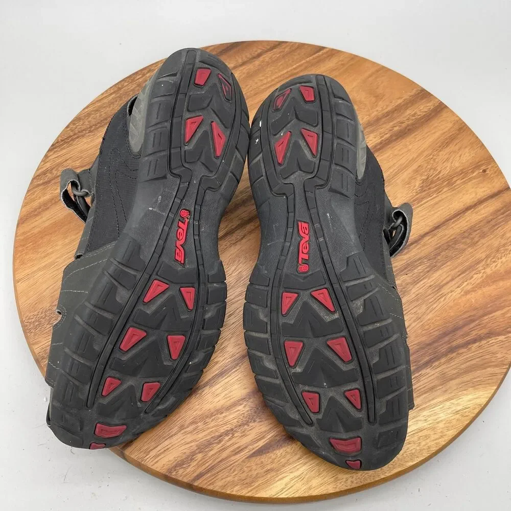 Teva Dozer Sandals Mens Size 10 Gray Outdoor Trail Hiking Walking Water Shoes